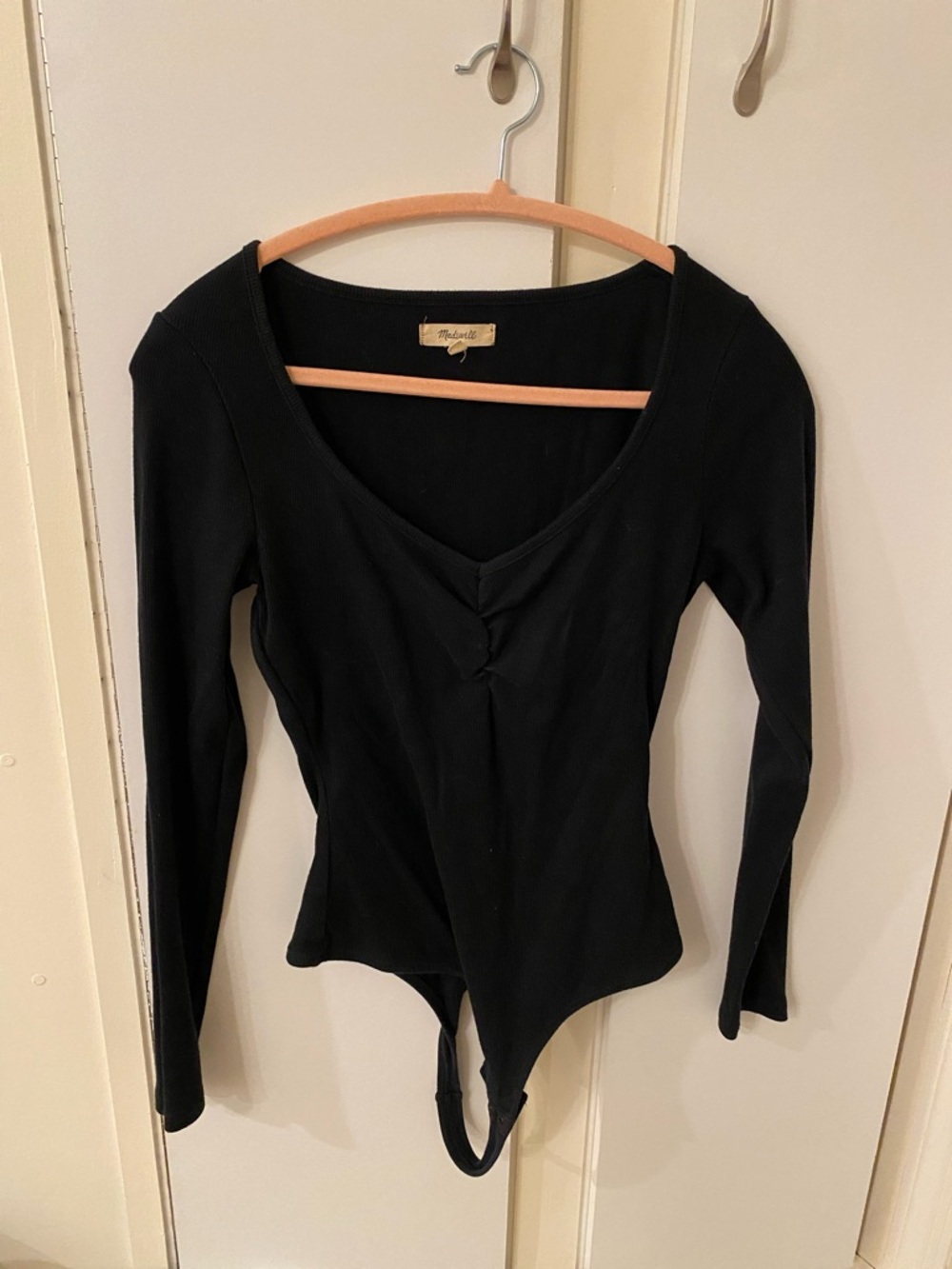 Madewell black bodysuit